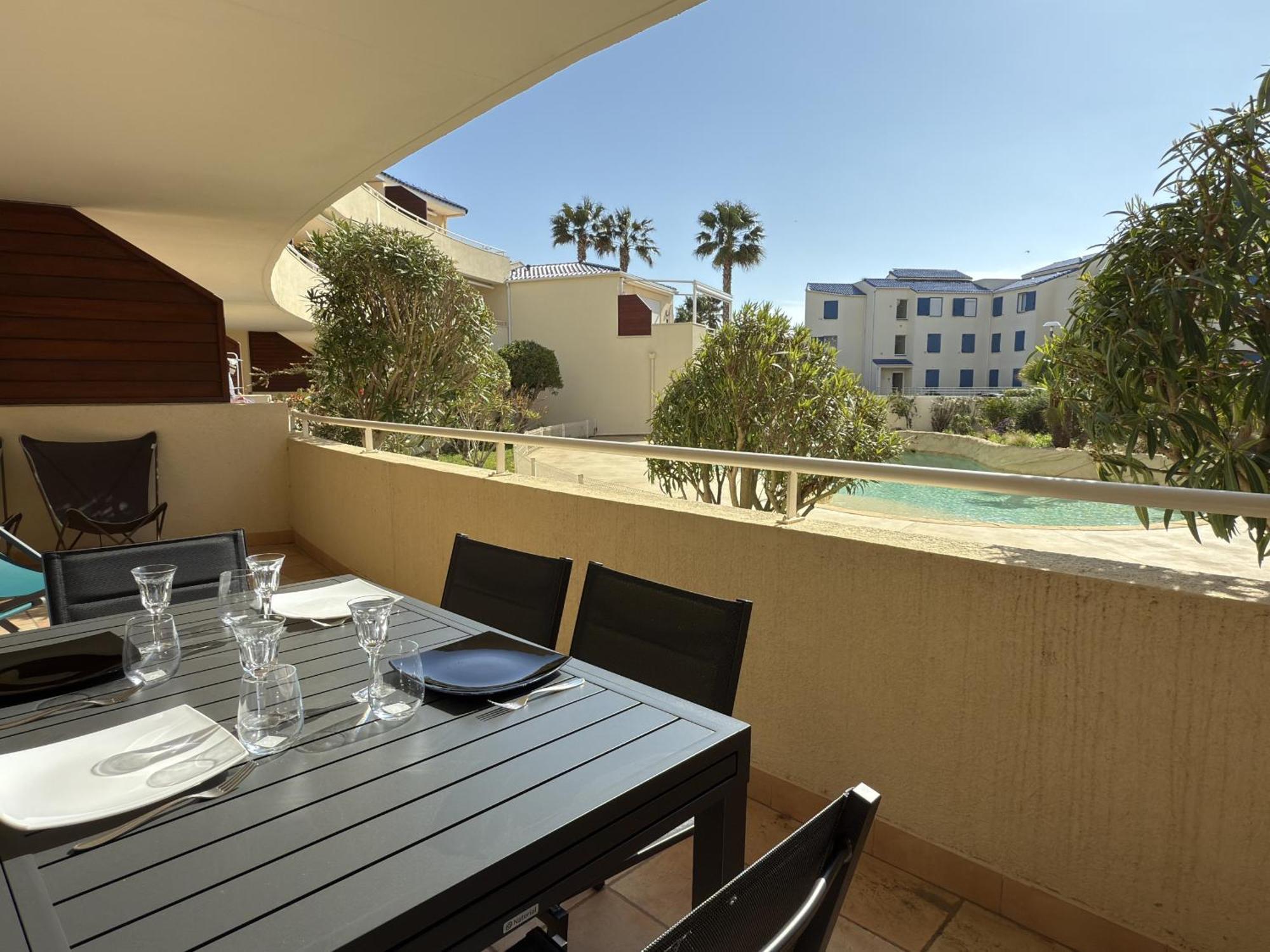 Apartment Vue Piscine Sympa Valras-Plage